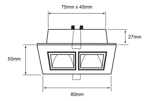 Imagen 5 de 5 de Lámpara Mini Cardan Led, Blanco, 6w, Incrustar Interior