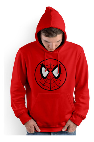 Polera Cap Spiderman Face (d0146 Boleto.store)