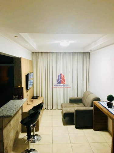Imagem 2 de 24 de Apartamento Com 2 Dormitórios À Venda, 56 M² Por R$ 276.000,00 - Vila Santa Catarina - Americana/sp - Ap0508