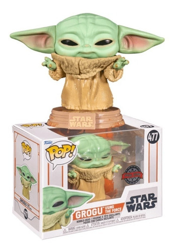 Funko Pop Star Wars Mandalorian Grogu Exclusivo 477