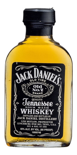 Imagen 1 de 1 de Whiskey Jack Daniels Tennessee De 100 Ml