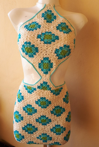 Vestido A Crochet