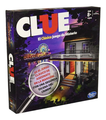 Juego De Mesa Clue Hasbro A5826