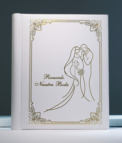 Imagen 2 de 7 de Álbum Boda Fotográfico Firmas Recuerdo Blanco Hadas