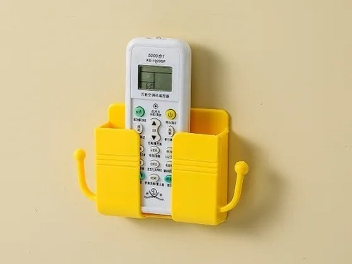 Imagen 3 de 7 de Organizador Control Remoto/celular Para Carga Adhesivo Pared
