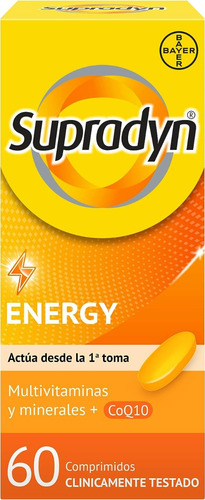 Bayer Supradyn Energy Multivitaminas Y Minerales 60comprimid
