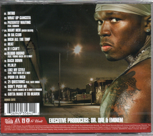 50 Cent Get Rich Or Die Tryin Dlx - Eminem Ice Cube Dr Dre