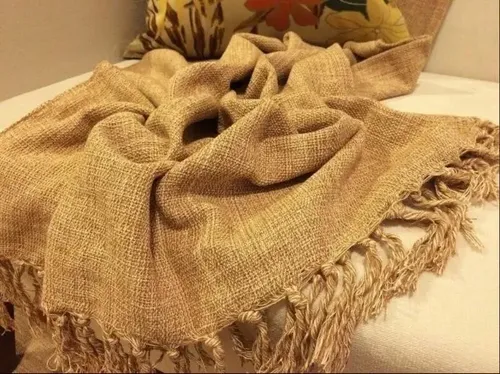 Manta Para Sofá Gigante Decorativa Protetora 2,40x1,80 Caramelo