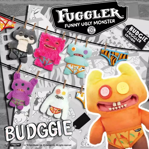 Fugglers Laboratorio Misfits Funny Ugly Monster Lila