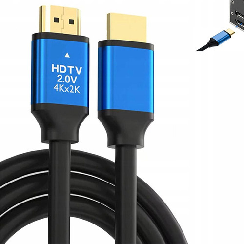 Cable Hdmi 4k Uhd V 2.0 2160p 10 Metros De Alta Velocidad