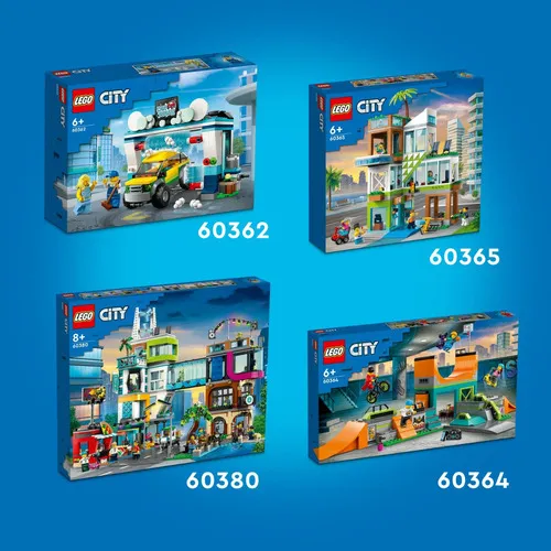 Set De Juego Lego City Casa Familiar Y Coche Electrico 60398