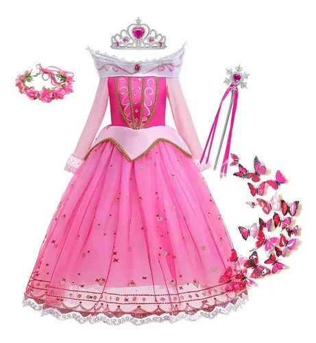 Vestido de aurora para niña new arrivals