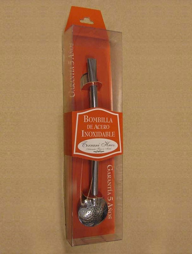 Imagen 6 de 9 de Bombilla Mate Acero Inoxidable Terrani Terracota