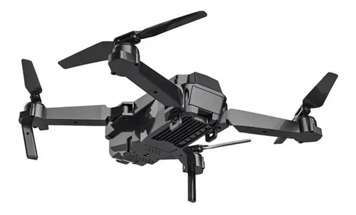 Mini drone ZLL Bright SG107 com dual c mera 4K preto 1 bateria