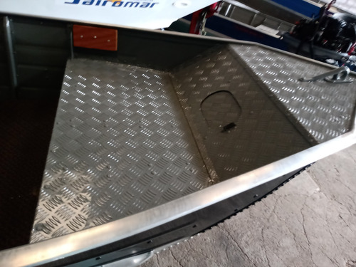 Barco De Aluminio 6m Semi Chata Com Carreta Novos
