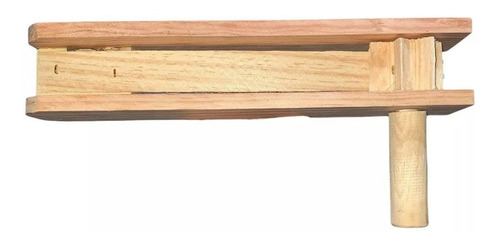 2 Matraca Madera Lisa 28 Cm Mediana Barato Mayoreo Porra