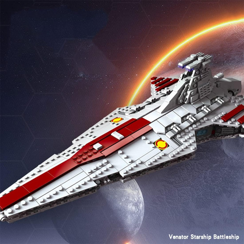 Lalakis Star Destroyer Builder Block Setsi-fi Spaceship Cons
