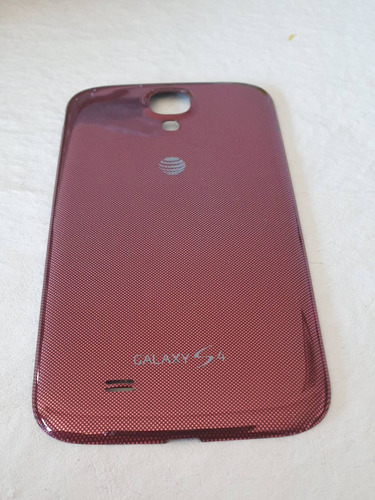 Samsung S4 Tapa Trasera Color Rojo Usado Impecable.