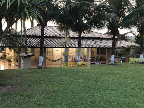 Chácara Com 3 Dormitórios À Venda, 38000 M² - Monjolinho - Monte Mor/sp - Ch0141
