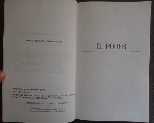 Los Herederos Del Hambre: Una Imagen Viva De Chiapas (Usado)