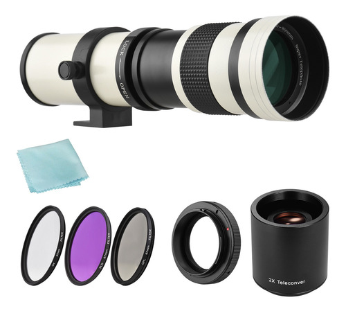 Lente T6i + T6 1300d Ring 5d Rebel 1500d Cámaras 7d T7i T7