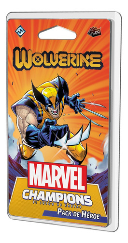 Marvel Champions  Pack De Heroe Wolverine Español