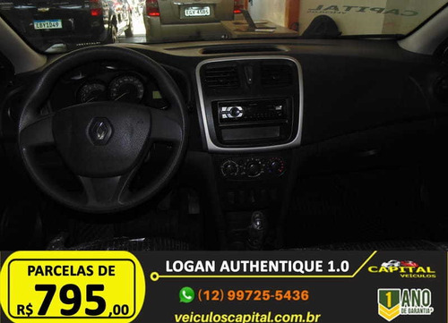 Imagem 8 de 11 de Renault Logan Authentique Flex 1.0 12v 4p