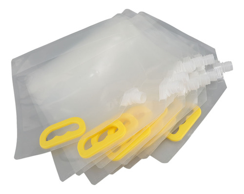 Bolsa Transparente Para Granos, 10 Unidades, Bolsa De Almace