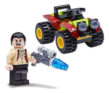 Lego Jurassic World: Vic Hoskins Y Vehículo Patrullero