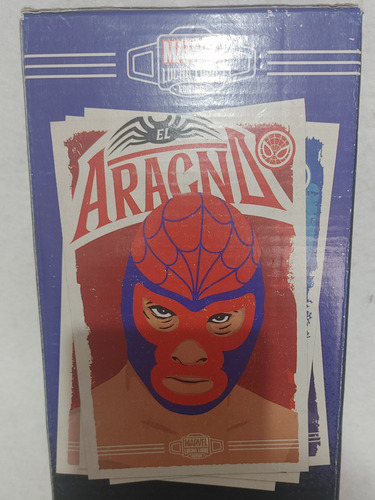 El Aracno Lucha Libre Hasbro Luchador Spiderman Marvel