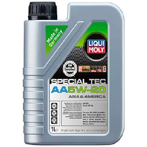 Aceite Liqui Moly Sintético 5w20 Special Tech Aa 5 Litros