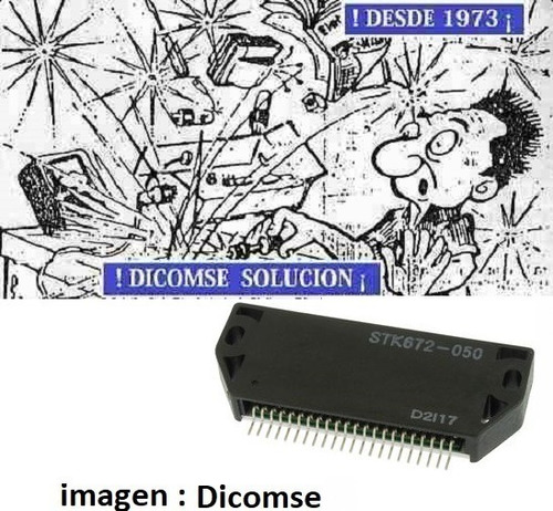 Circuito Integrado Stk672-050  Stk672 X 6 Unidades