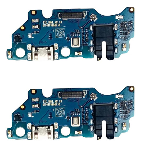 Kit Com 02 Placa De Carga Dock Conector P/ Samsung A03 Core