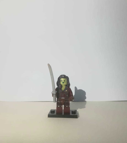 Minifigura Lego Gamora Guardianes Galaxia