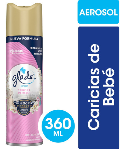 Glade Desodorante De Ambientes - Caricias De Bebe X 6 Un
