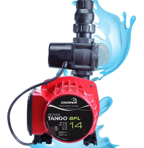 Imagen 1 de 10 de Bomba Presurizadora Rowa Tango Sfl 14 - Ideal 3 Baños / Duchas + Cocina + Lavadero. Calidad Superior.
