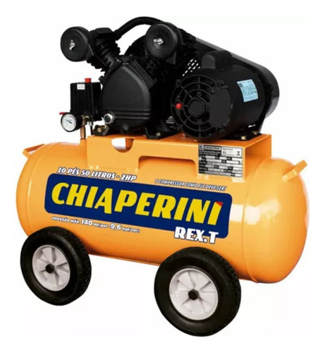 Compressor De Ar 10 Pés Rex.t 50l Trifásico 2hp 220v/380v