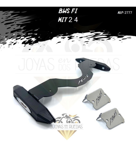 Kit 2 4 Partes Lujo Moto Bws Fi