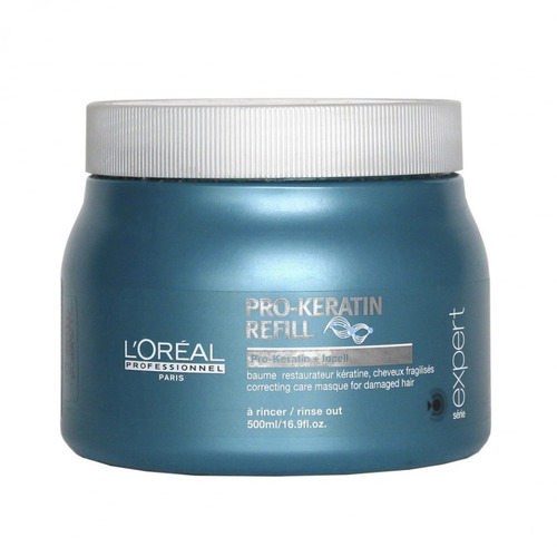 Mascara Capilar Pro Keratin Refill X500gr Loreal Profesional