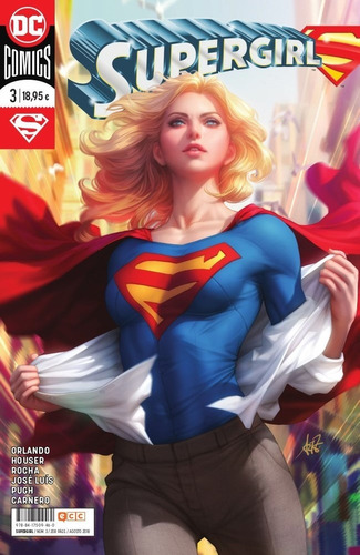 Supergirl 3 Libro Tapa Blanda Ecc España Importado Castellan