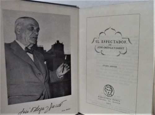 El Espectador José Ortega Y Gasset Completo