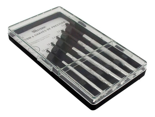 Imagem 2 de 2 de Kit Jogo Chave Precisão 6pcs Celular Ferramentas Relogio
