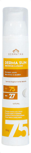 Dermatiká Derma Sun protetor solar bege claro fps75 50g