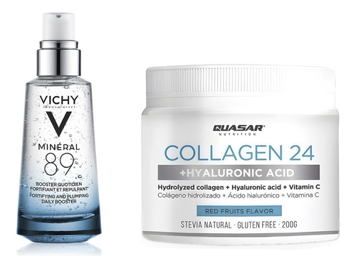 Vichy® Serum 50ml Mineral 89 + Collagen24 | Pack Reafirmante