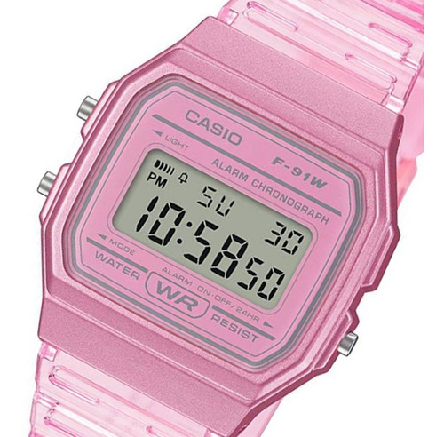 Reloj Mujer Casio Vintage F-91ws-4d Joyeria Esponda