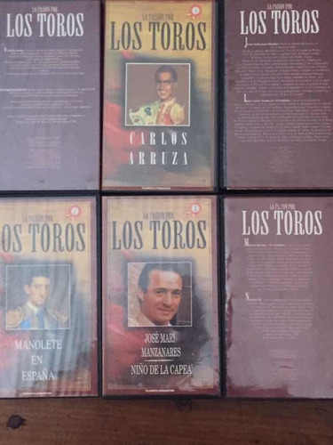 La Pasion Por Los Toros Vhs (Usado)