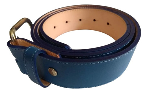Cinturon Azul Marino 34 Beisbol Pro Piel Accesorios