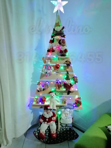 Árbol De Navidad En Madera