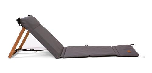Reposera Plegable Chilly Diseño Gris