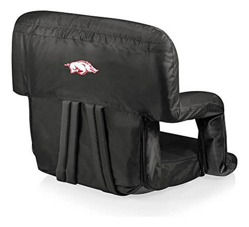 Ncaa Usc Trojans Ventura Asiento Reclinable Portátil, Negro.